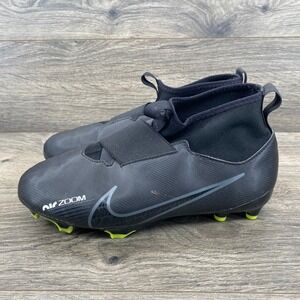Nike Mercurial Zoom‎ Superfly 9 Soccer Cleats Size 5.5Y Black DJ5623 002
